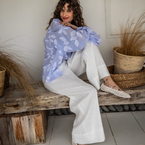 Soft Breeze Linen Set Blúz